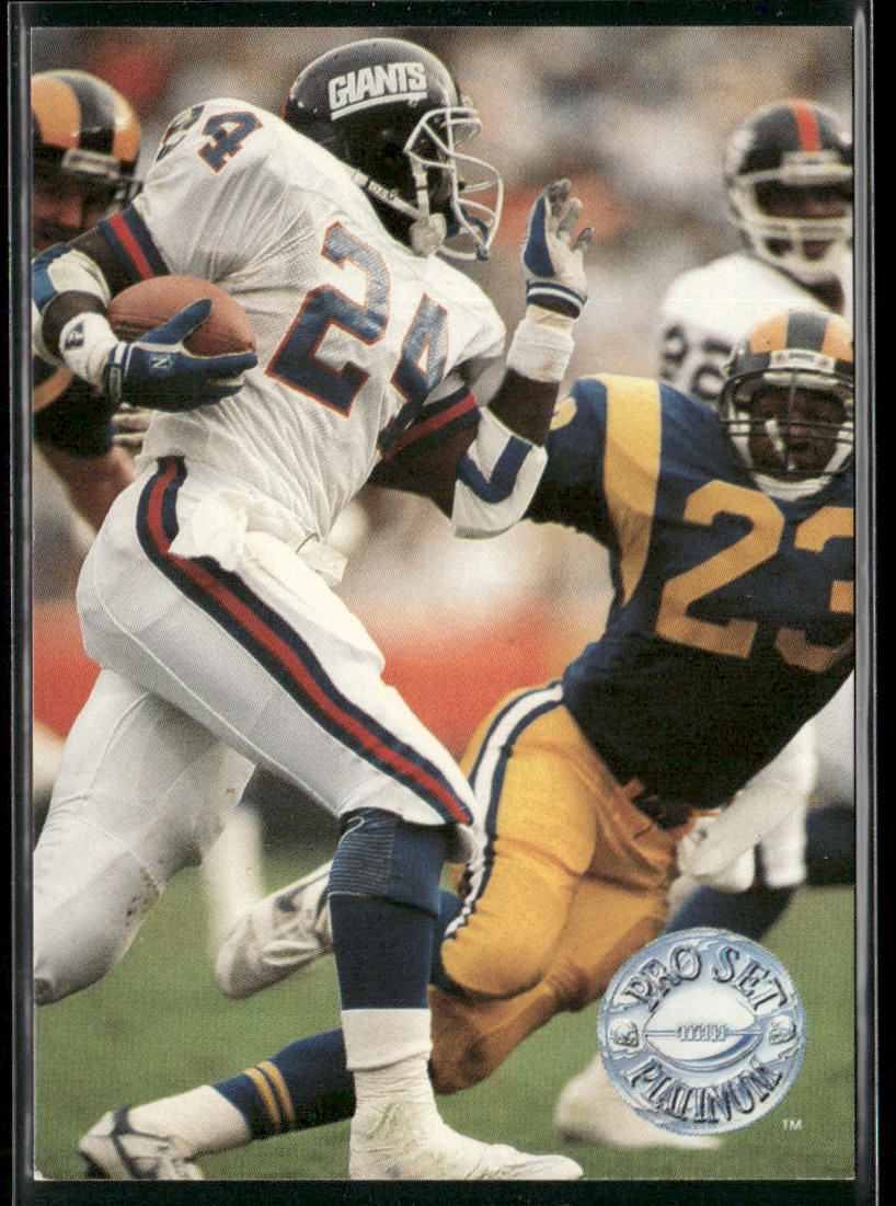 Ottis Anderson 1991 Pro Set Platinum #80 New York Giants