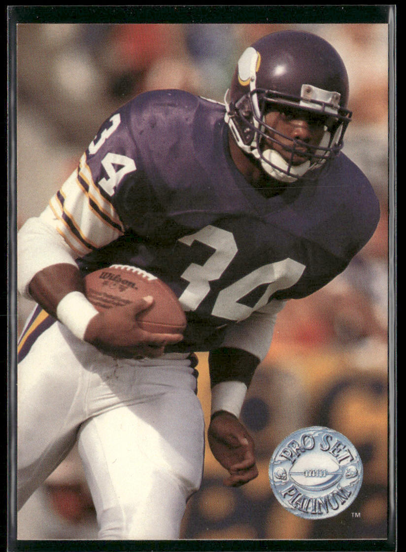 Herschel Walker 1991 Pro Set Platinum #135 Minnesota Vikings