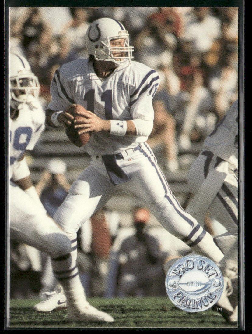 Jeff George 1991 Pro Set Platinum #45 Indianapolis Colts