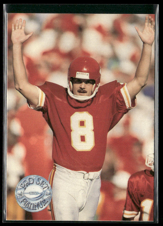 Nick Lowery 1991 Pro Set Platinum #128 Kansas City Chiefs