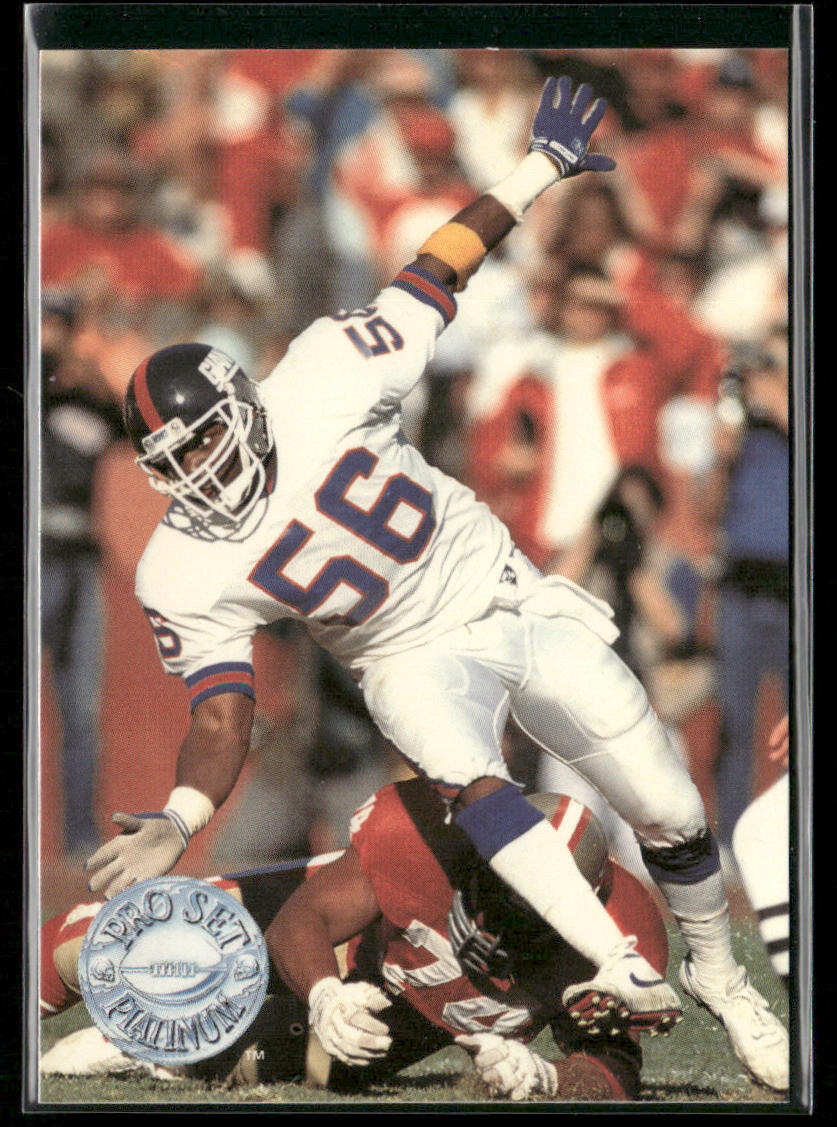 Lawrence Taylor 1991 Pro Set Platinum #81 New York Giants