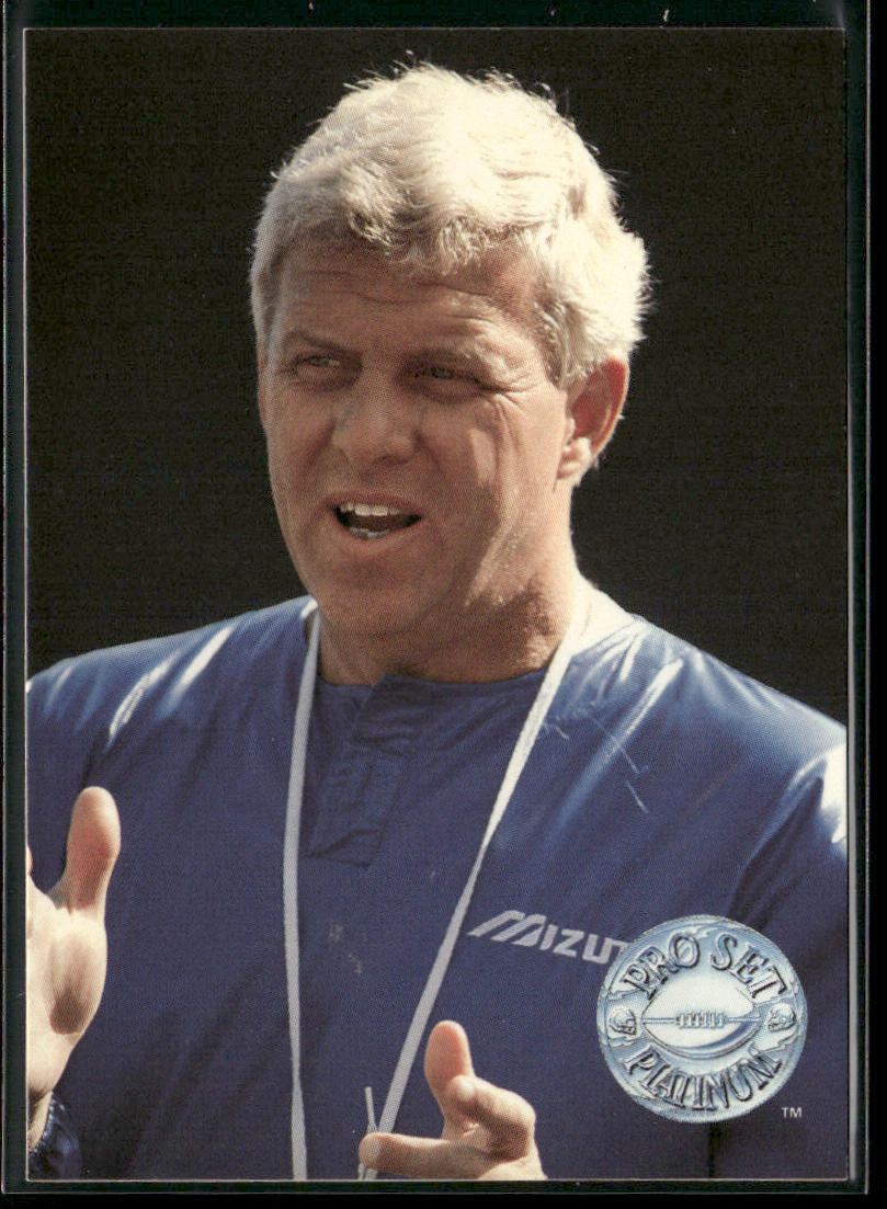 Bill Parcells 1991 Pro Set Platinum #150 New York Giants