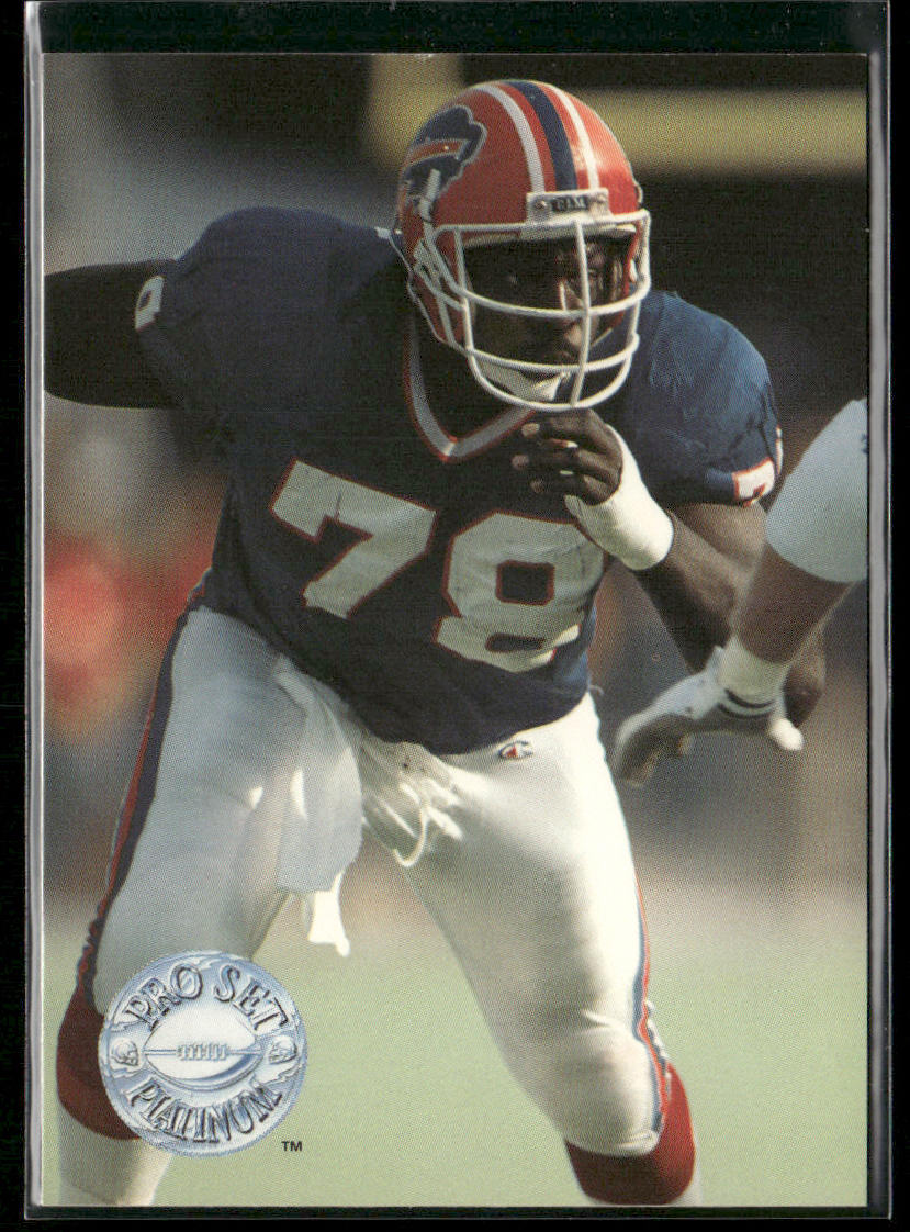 Bruce Smith 1991 Pro Set Platinum #8 Buffalo Bills