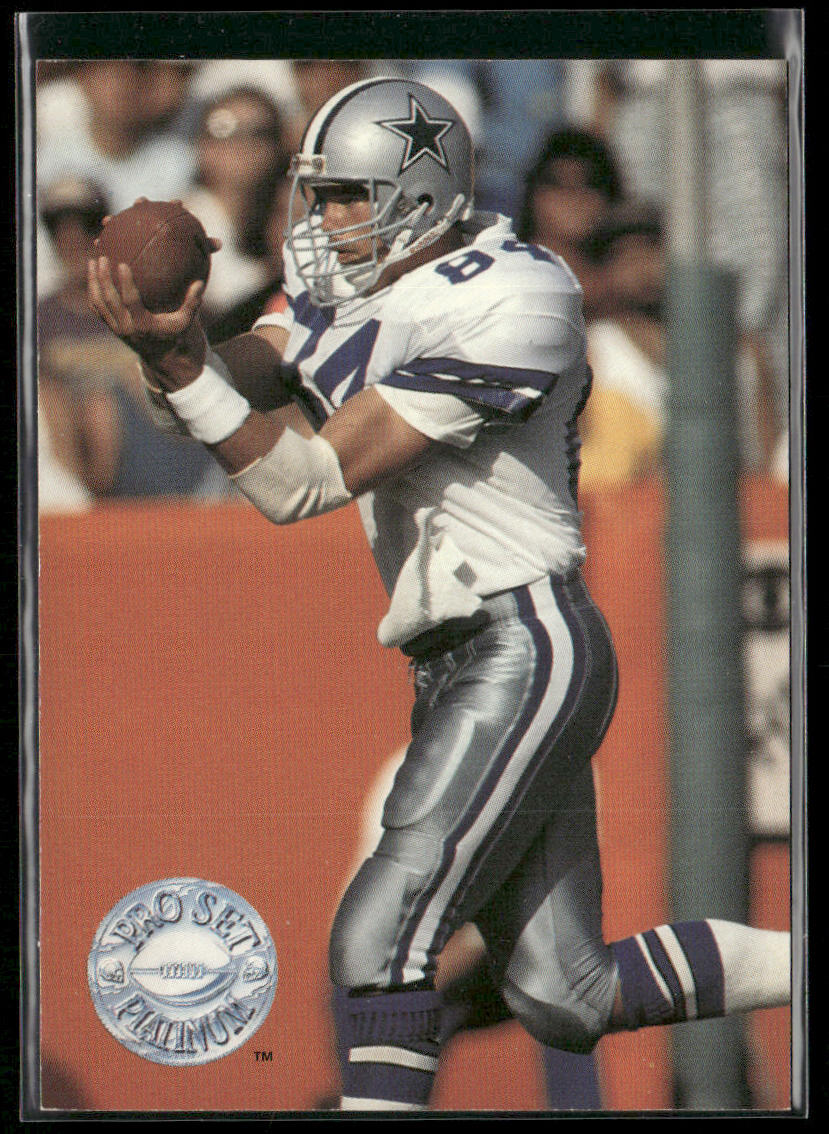 Jay Novacek 1991 Pro Set Platinum #179 Dallas Cowboys