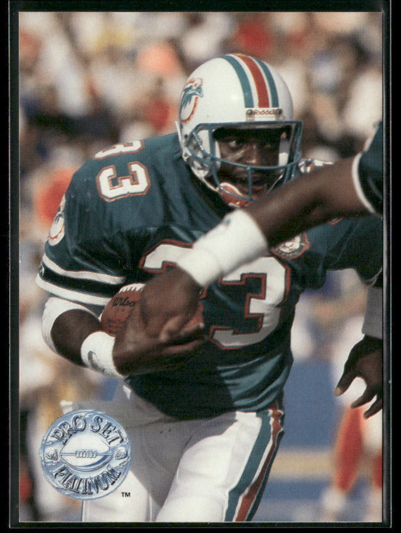 Sammie Smith 1991 Pro Set Platinum #63 Miami Dolphins