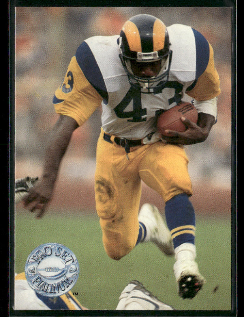 Cleveland Gary 1991 Pro Set Platinum #59 Los Angeles Rams