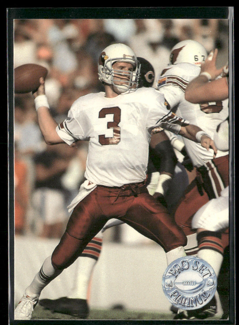 Timm Rosenbach 1991 Pro Set Platinum #92 Phoenix Cardinals