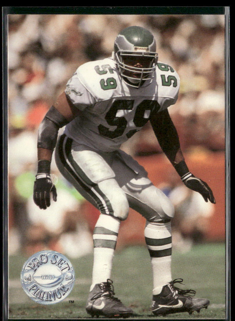 Seth Joyner 1991 Pro Set Platinum #90 Philadelphia Eagles