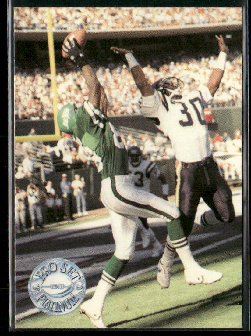 Al Toon 1991 Pro Set Platinum #84 New York Jets