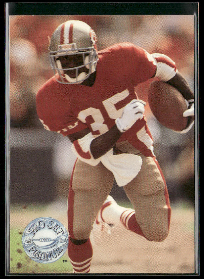 Dexter Carter 1991 Pro Set Platinum #137 San Francisco 49ers