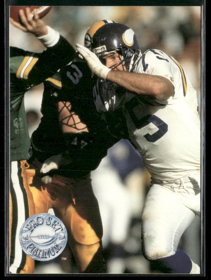 Keith Millard 1991 Pro Set Platinum #71 Minnesota Vikings