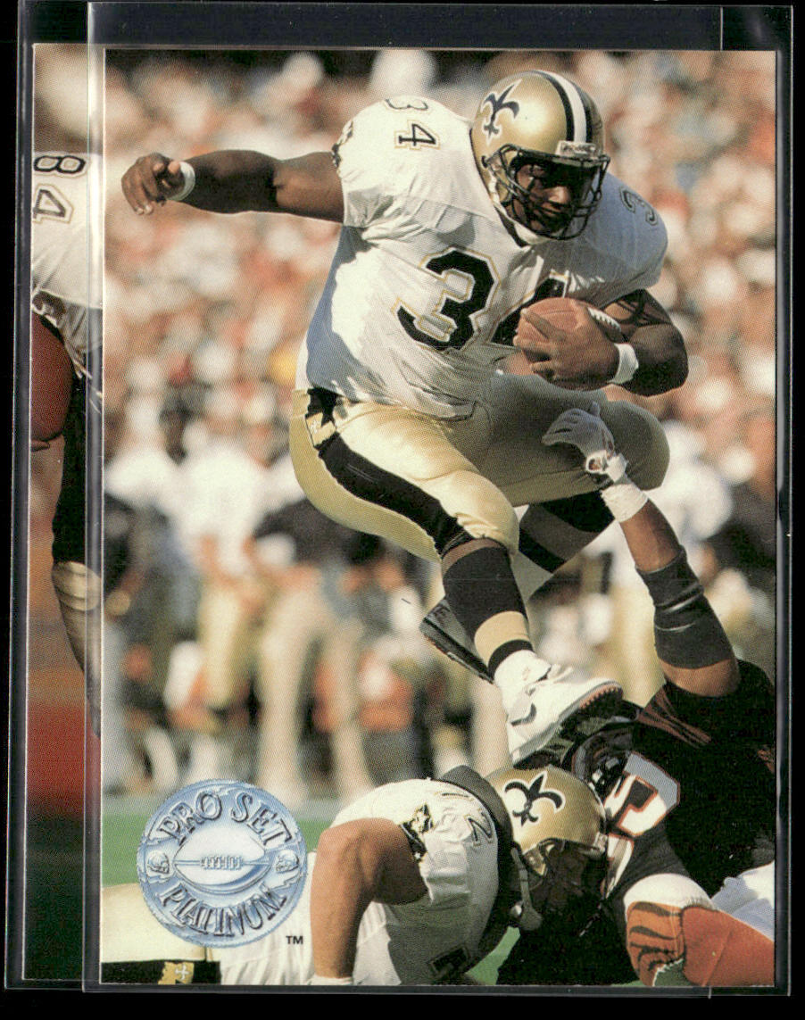 Craig Heyward 1991 Pro Set Platinum #75 New Orleans Saints