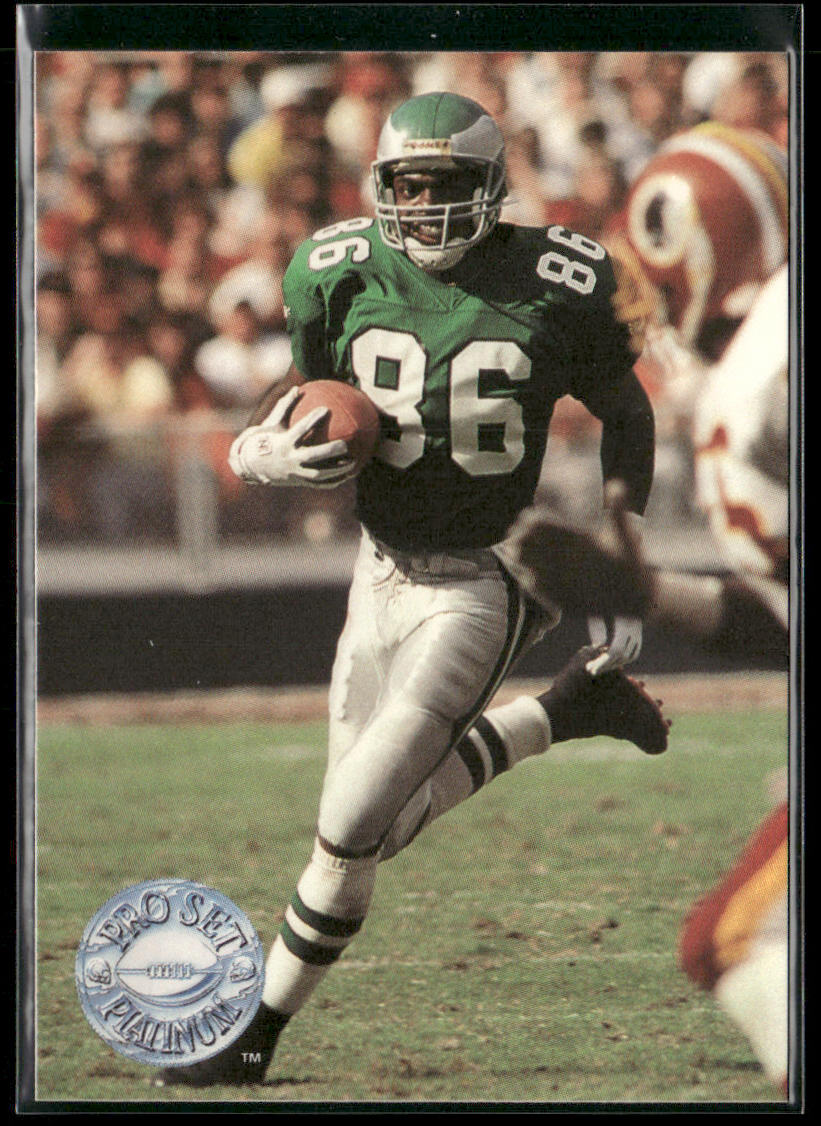 Fred Barnett 1991 Pro Set Platinum #89 Philadelphia Eagles