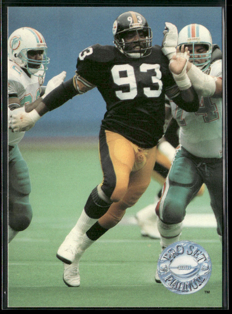 Keith Willis 1991 Pro Set Platinum #99 Pittsburgh Steelers