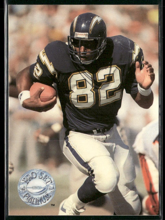 Rod Bernstine 1991 Pro Set Platinum #103 San Diego Chargers
