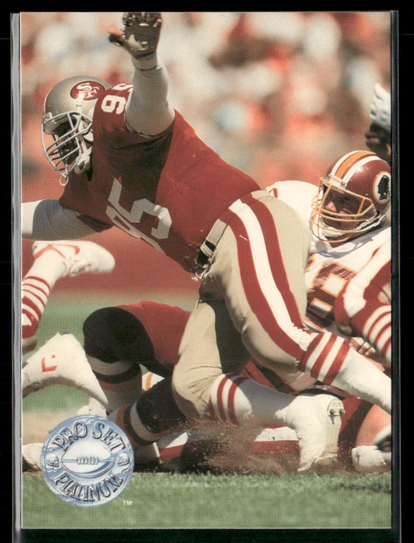 Michael Carter 1991 Pro Set Platinum #108 San Francisco 49ers