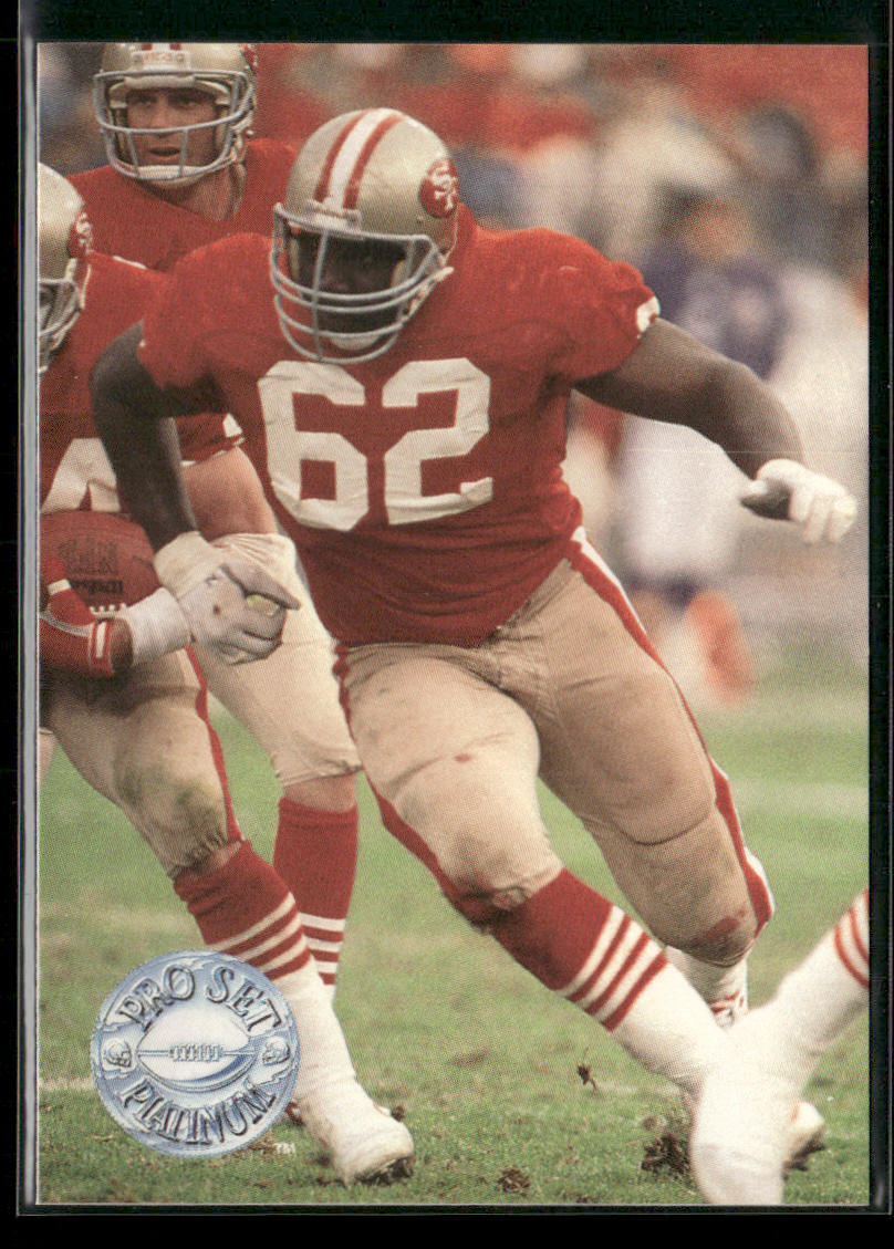 Guy McIntyre 1991 Pro Set Platinum #109 San Francisco 49ers