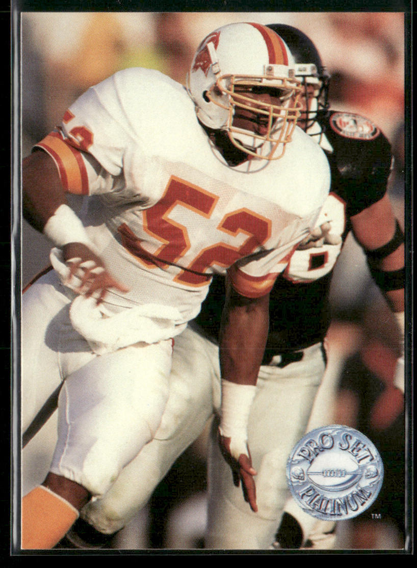 Keith McCants 1991 Pro Set Platinum #122 Tampa Bay Buccaneers