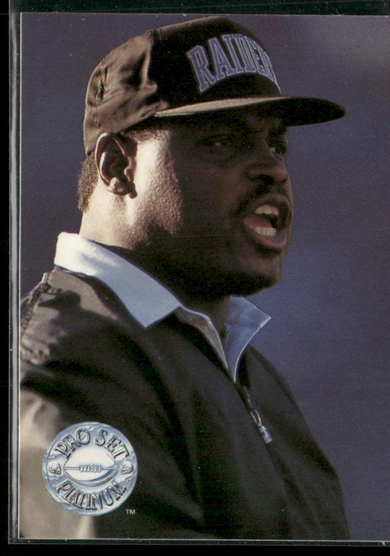 Art Shell 1991 Pro Set Platinum #149 Los Angeles Raiders