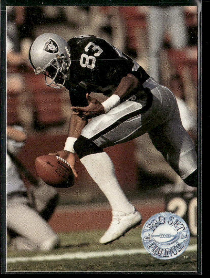 Willie Gault 1991 Pro Set Platinum #52 Los Angeles Raiders