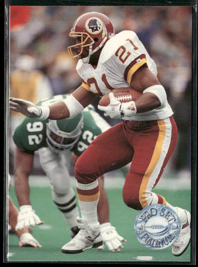 Earnest Byner 1991 Pro Set Platinum #124 Washington Redskins