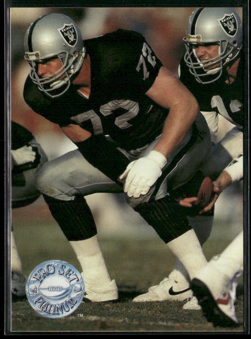 Don Mosebar 1991 Pro Set Platinum #53 Los Angeles Raiders