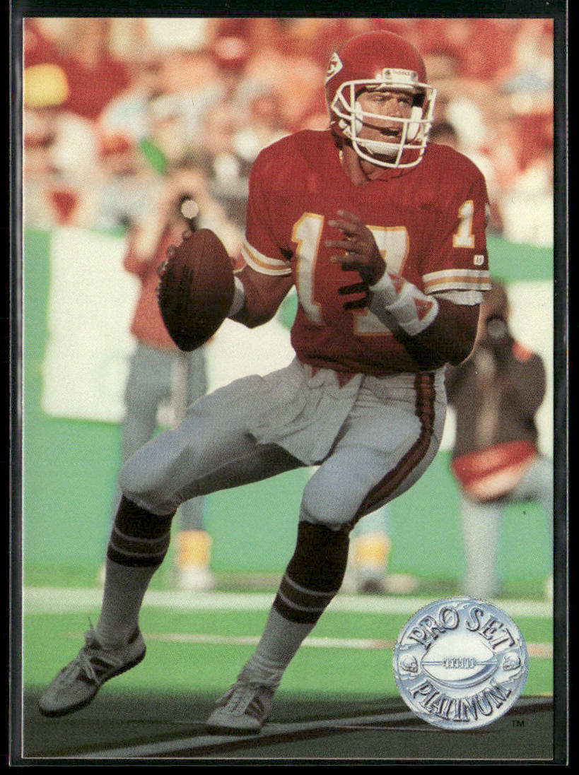 Steve DeBerg 1991 Pro Set Platinum #48 Kansas City Chiefs