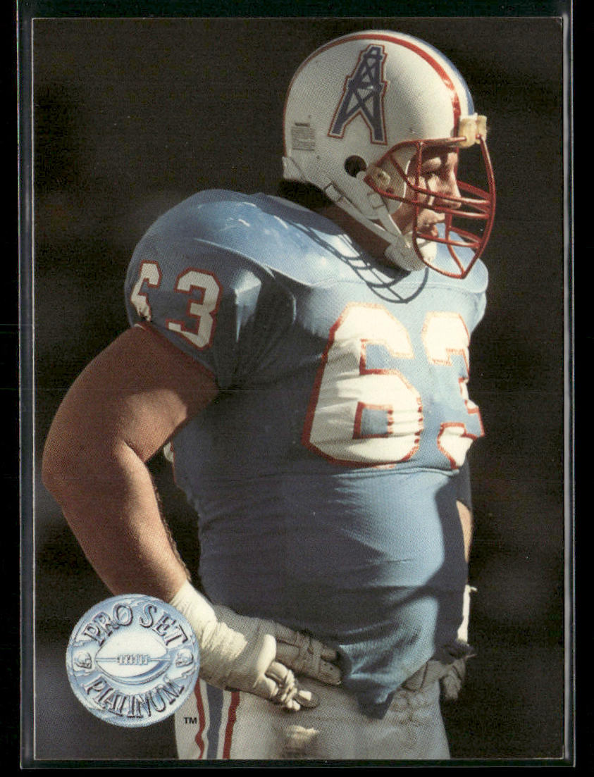 Mike Munchak 1991 Pro Set Platinum #42 Houston Oilers