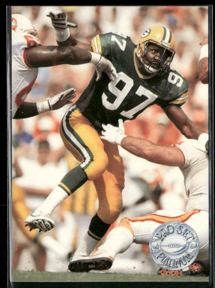 Tim Harris 1991 Pro Set Platinum #39 Green Bay Packers