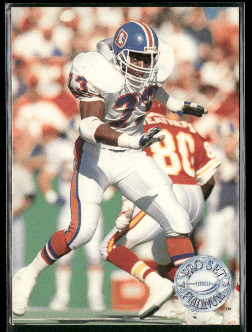 Simon Fletcher 1991 Pro Set Platinum #30 Denver Broncos