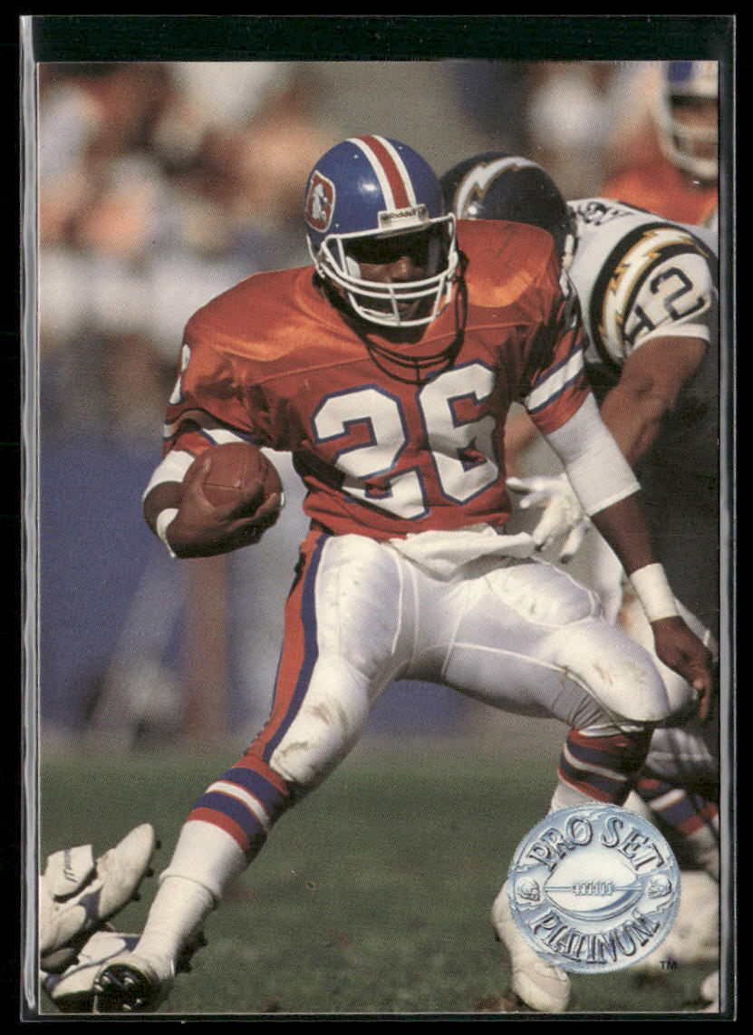 Bobby Humphrey 1991 Pro Set Platinum #29 Denver Broncos