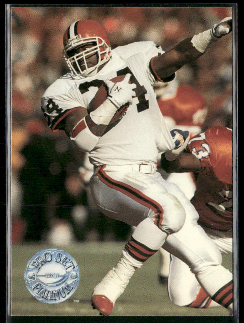 Kevin Mack 1991 Pro Set Platinum #21 Cleveland Browns