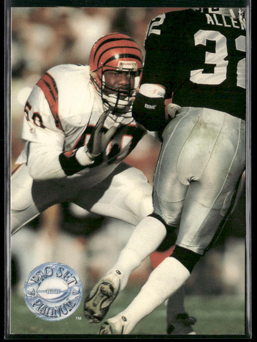 James Francis 1991 Pro Set Platinum #18 Cincinnati Bengals