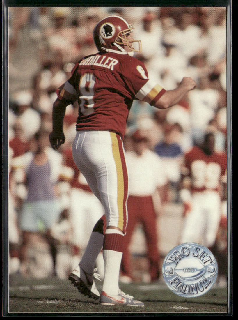 Chip Lohmiller 1991 Pro Set Platinum #129 Washington Redskins