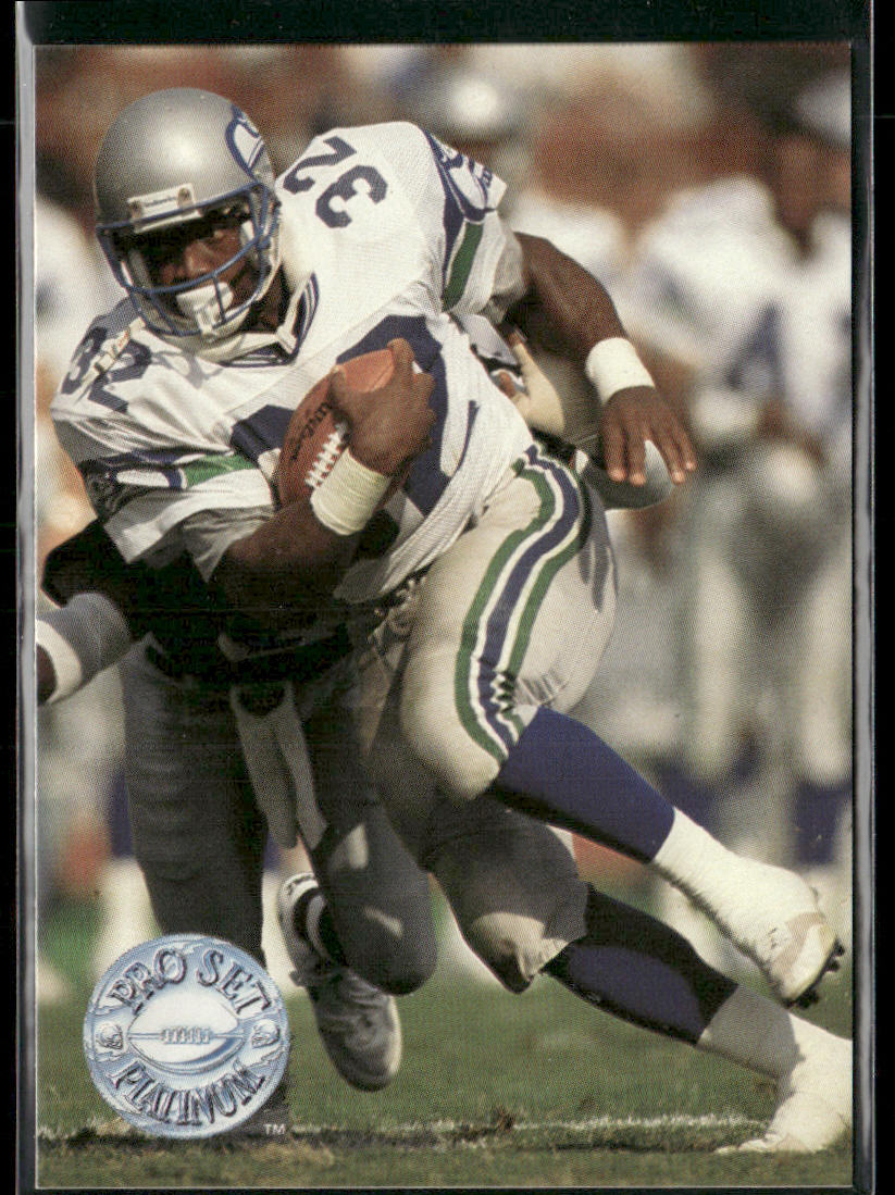 John L. Williams 1991 Pro Set Platinum #111 Seattle Seahawks