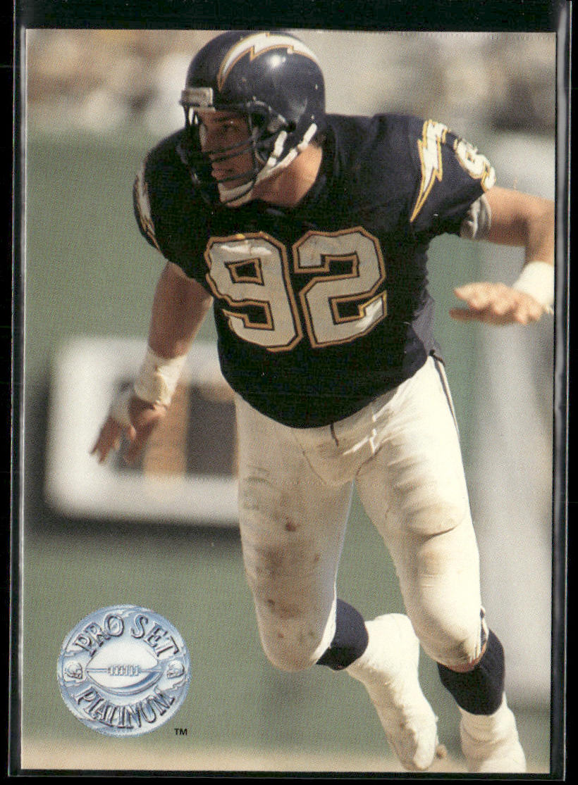 Burt Grossman 1991 Pro Set Platinum #105 San Diego Chargers