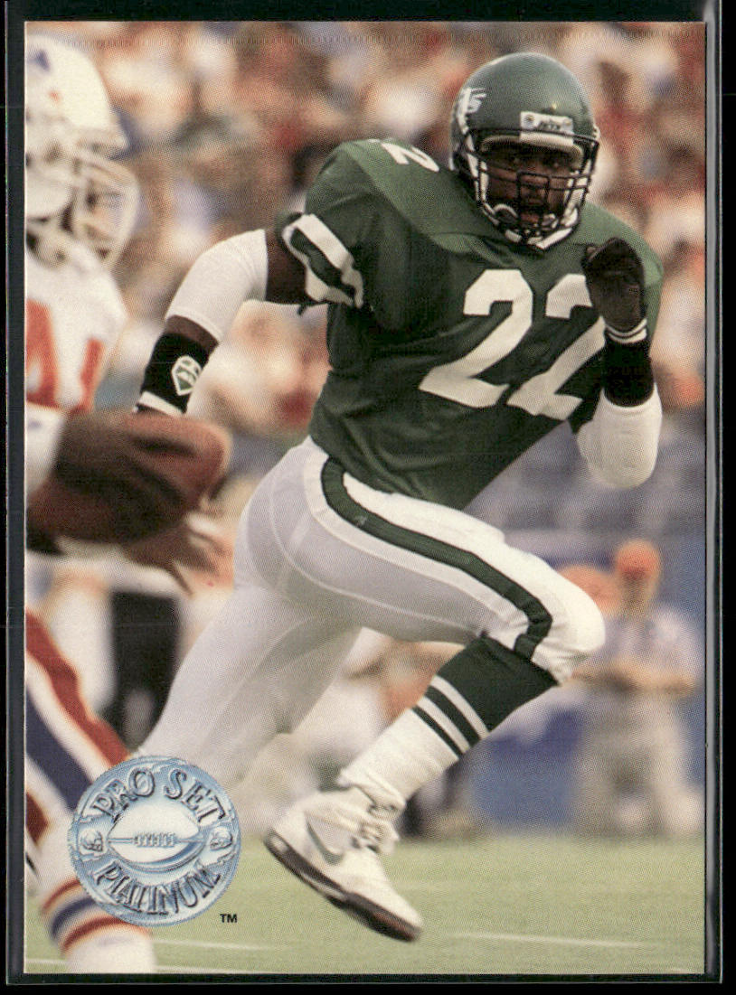 Erik McMillan 1991 Pro Set Platinum #86 New York Jets