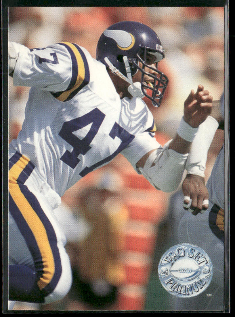 Joey Browner 1991 Pro Set Platinum #70 Minnesota Vikings