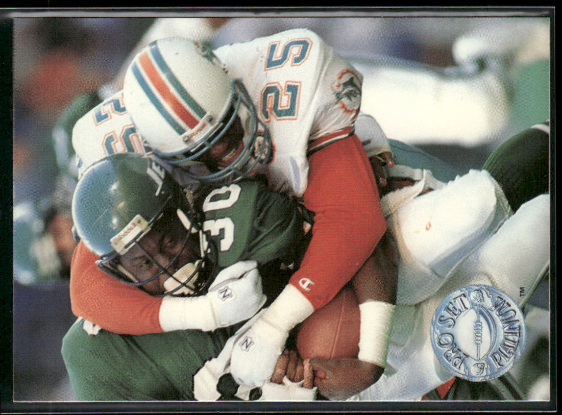 Louis Oliver 1991 Pro Set Platinum #65 Miami Dolphins