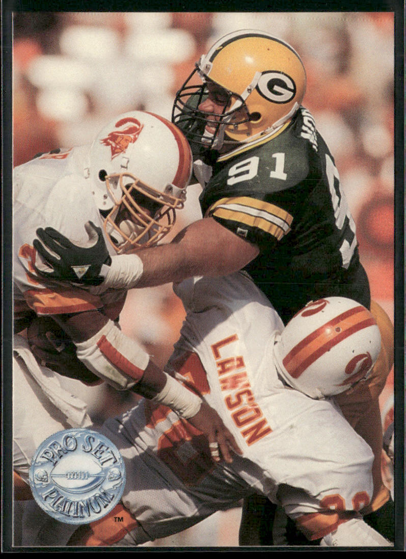 Brian Noble 1991 Pro Set Platinum #38 Green Bay Packers