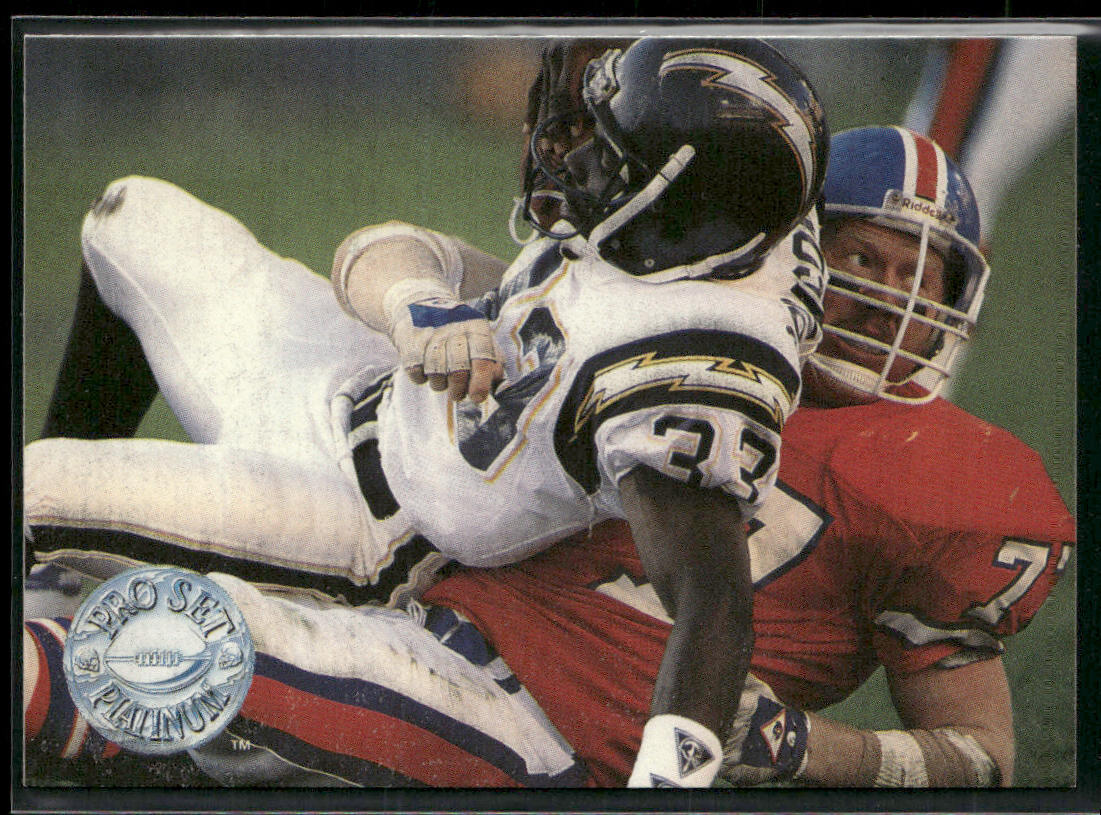 Karl Mecklenburg 1991 Pro Set Platinum #31 Denver Broncos