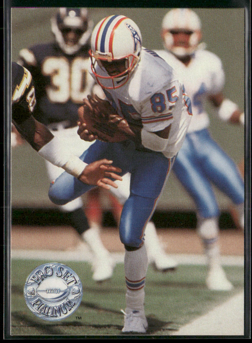 Drew Hill 1991 Pro Set Platinum #196 Houston Oilers