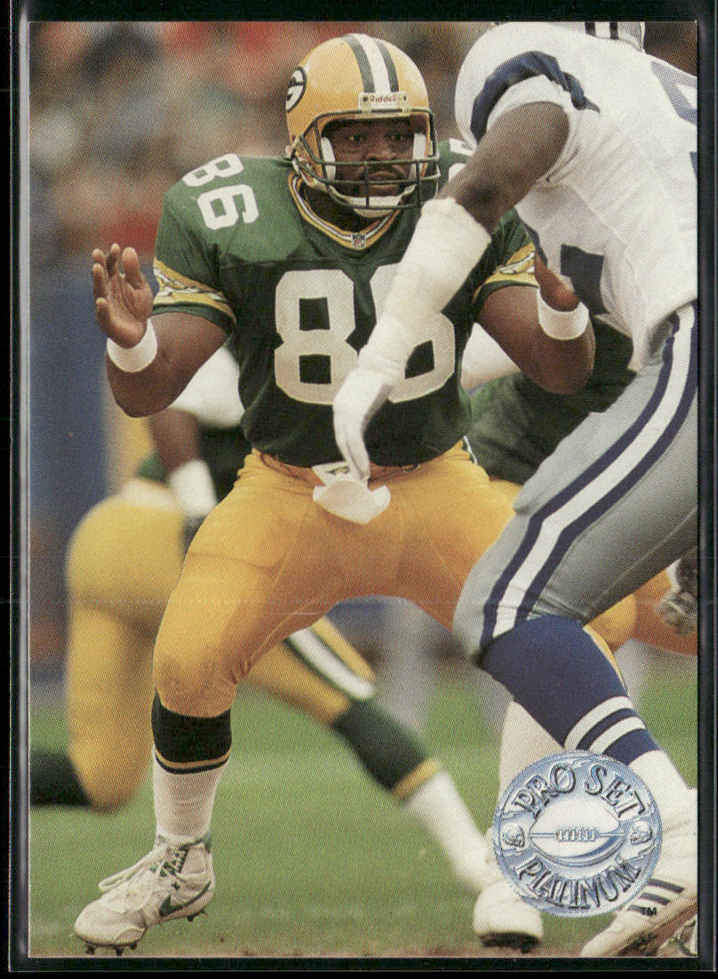 Ed West 1991 Pro Set Platinum #194 Green Bay Packers