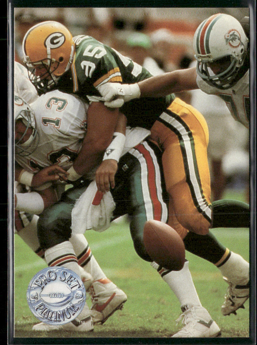 Bryce Paup 1991 Pro Set Platinum #192 RC Green Bay Packers
