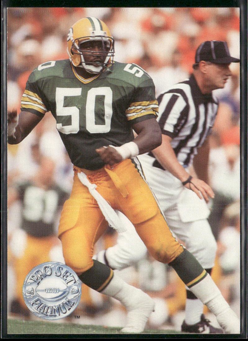 Johnny Holland 1991 Pro Set Platinum #190 Green Bay Packers