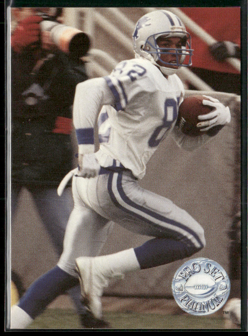 Robert Clark 1991 Pro Set Platinum #187 Detroit Lions