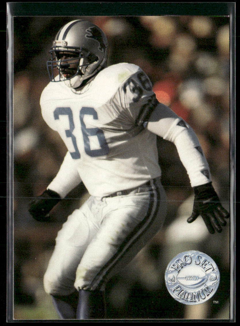 Bennie Blades 1991 Pro Set Platinum #185 Detroit Lions