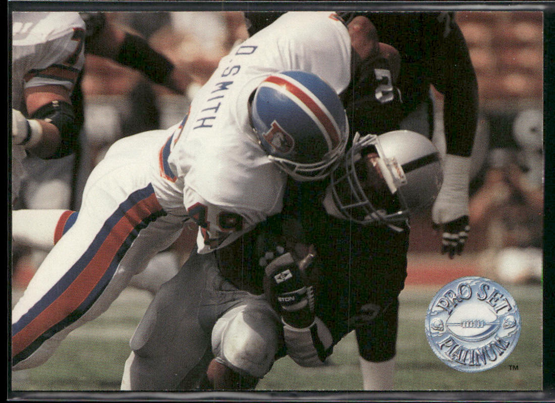 Dennis Smith 1991 Pro Set Platinum #184 Denver Broncos