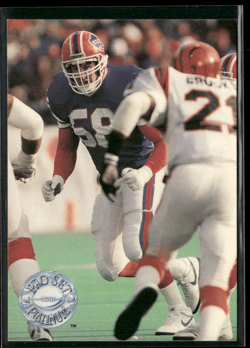 Shane Conlan 1991 Pro Set Platinum #9 Buffalo Bills