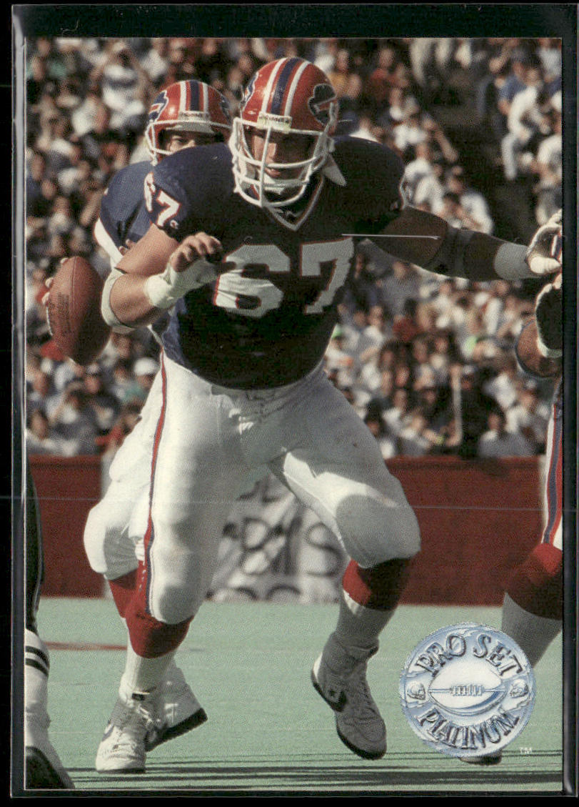 Kent Hull 1991 Pro Set Platinum #7 Buffalo Bills